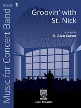 Groovin' with St. Nick Concert Band sheet music cover